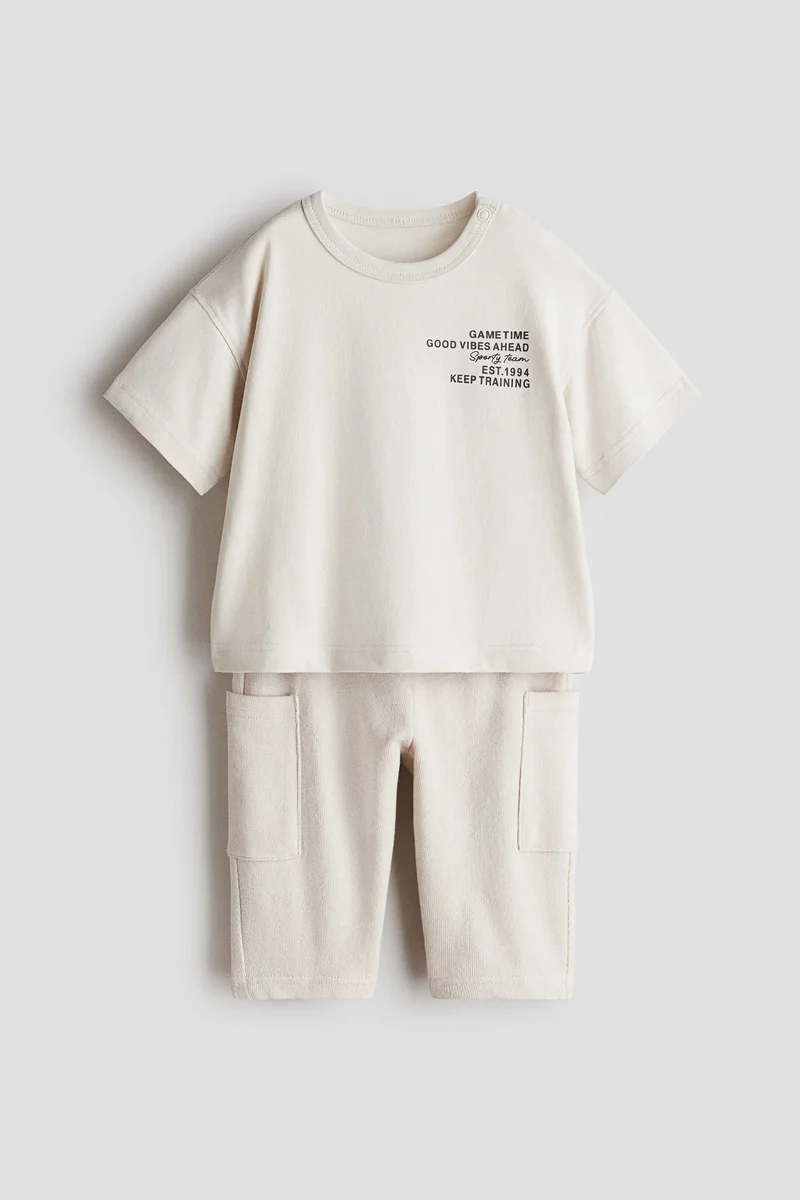 H&M 2-piece cotton set